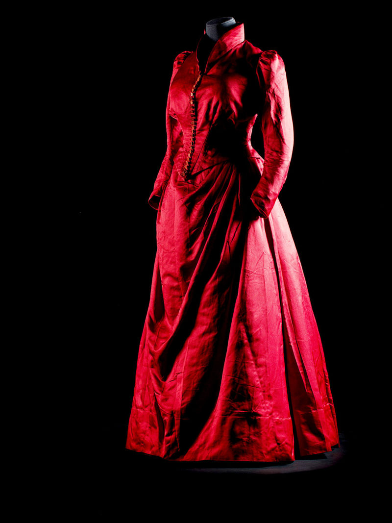 dorset-museum-objects-katharine-hardy-red-dress