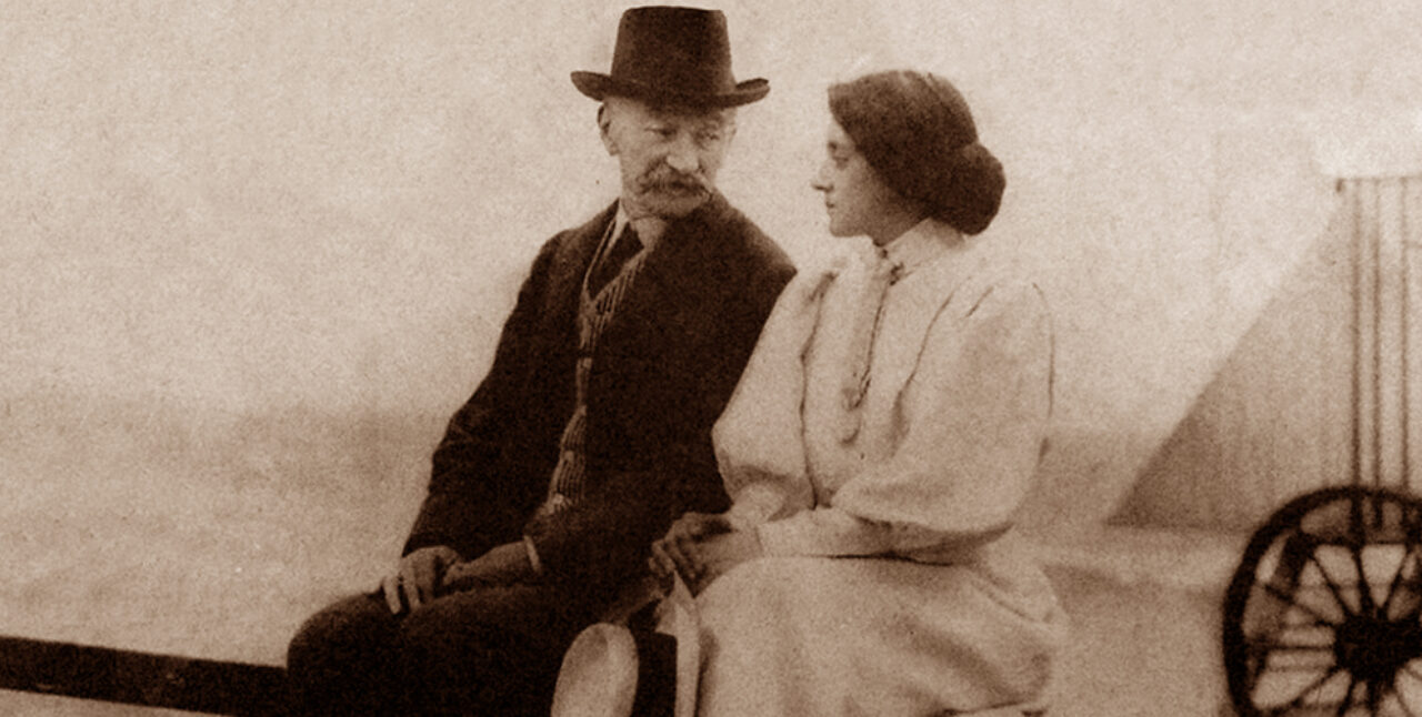 Thomas Hardy and Florence Dugdale