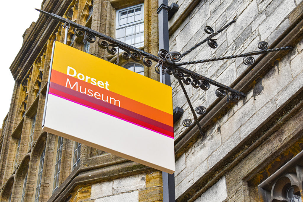 Dorset Museum Sign