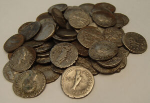 A selection of coins from the hoard. © The British Museum - Attribution 2.0 Generic (CC BY 2.0)