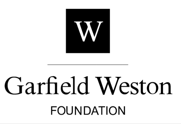 Logo reading Garfield Weston Foundation